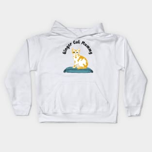 Ginger Cat Mummy Kids Hoodie